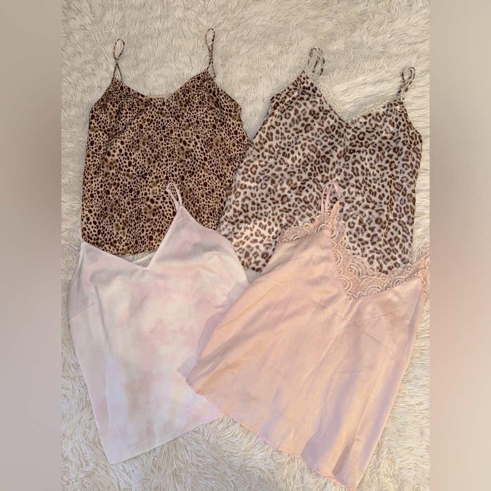 Silky tank top bundle